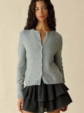 Grey cardigan